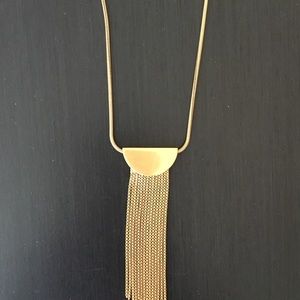 Madewell Half Circle Pendant Necklace